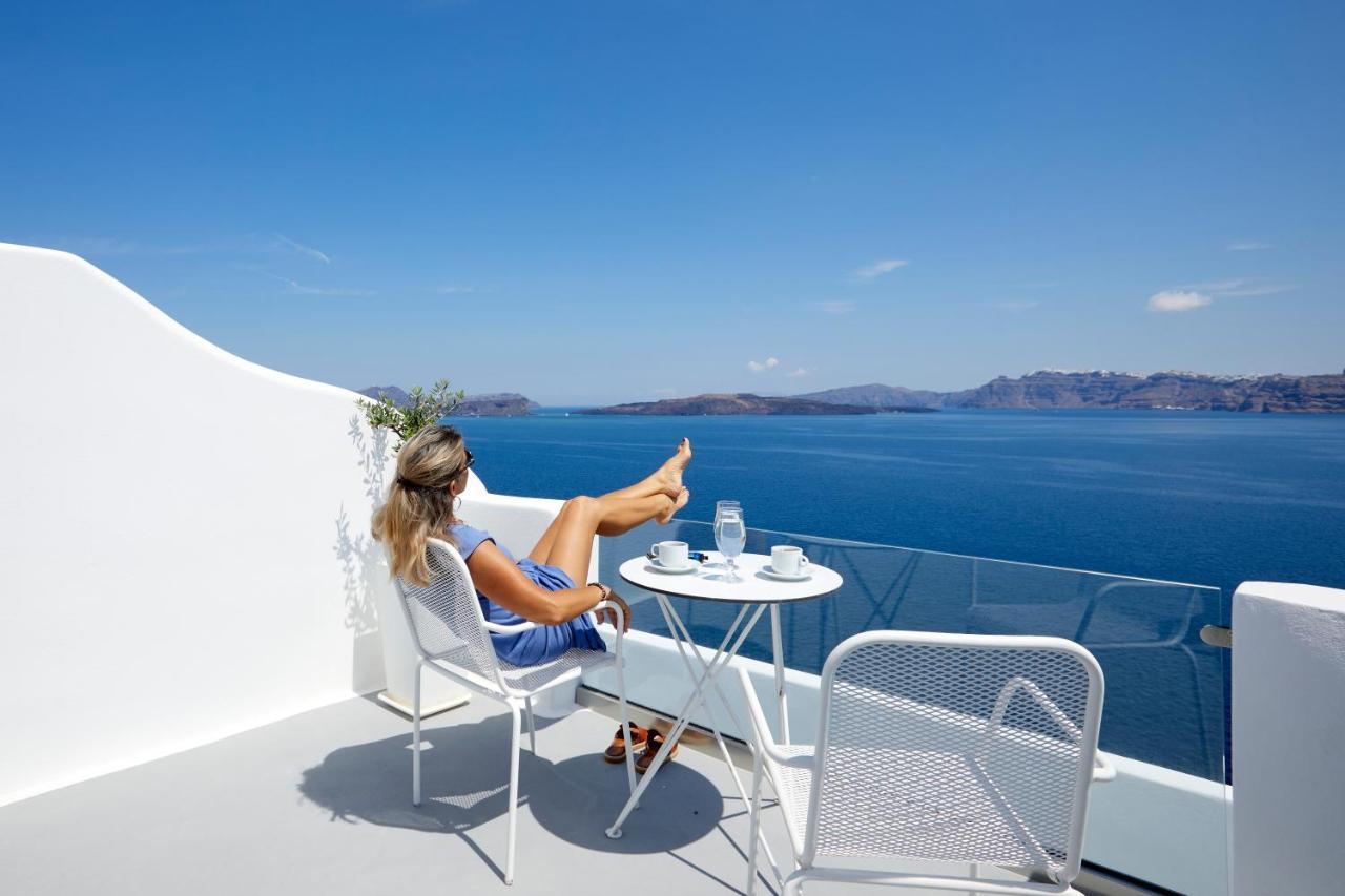 Santorini View Hotel อาโกรตีรี ภายนอก รูปภาพ