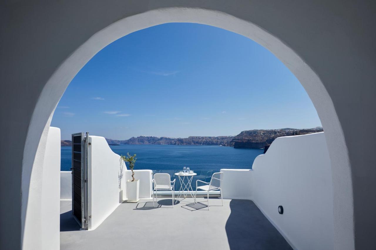 Santorini View Hotel อาโกรตีรี ภายนอก รูปภาพ