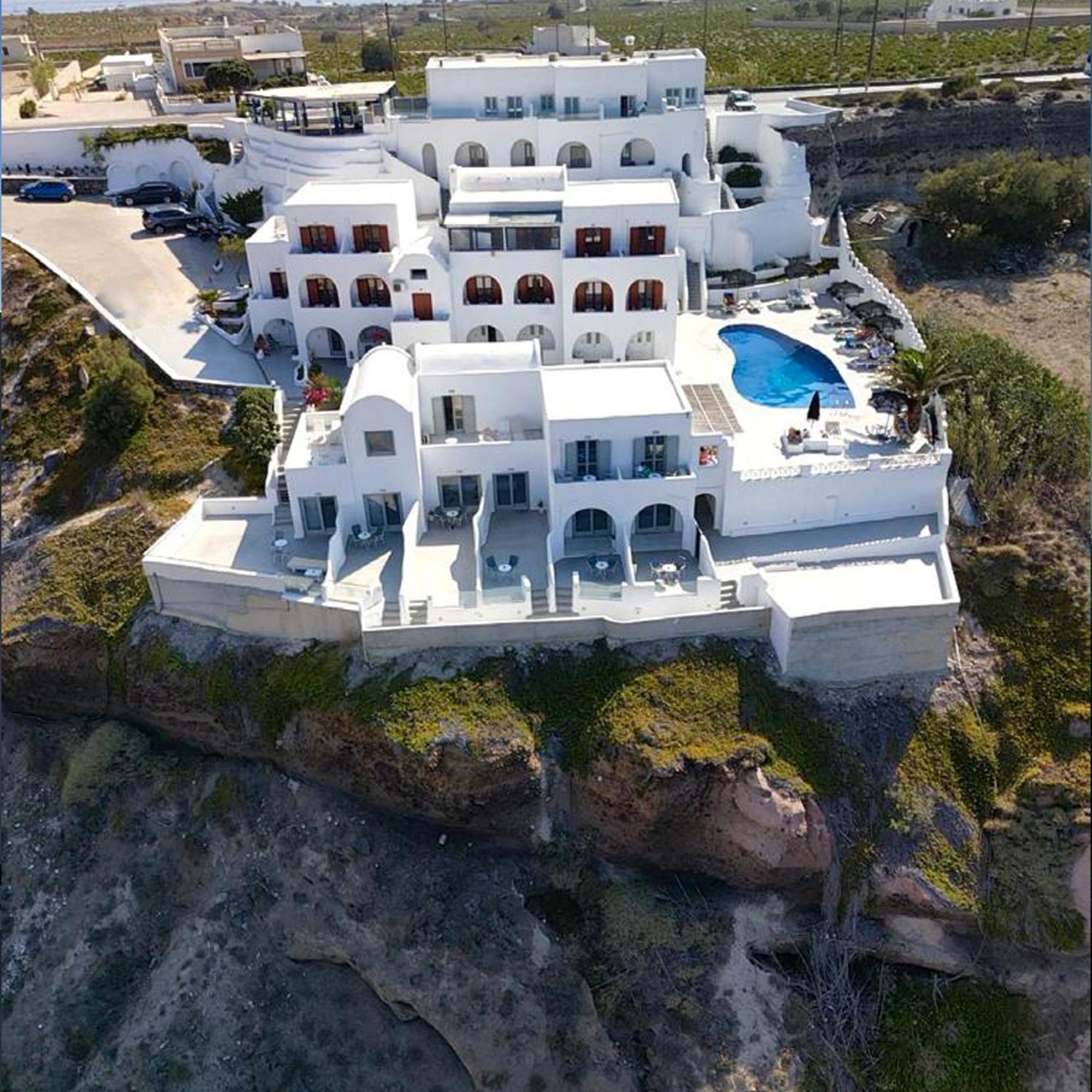 Santorini View Hotel อาโกรตีรี ภายนอก รูปภาพ