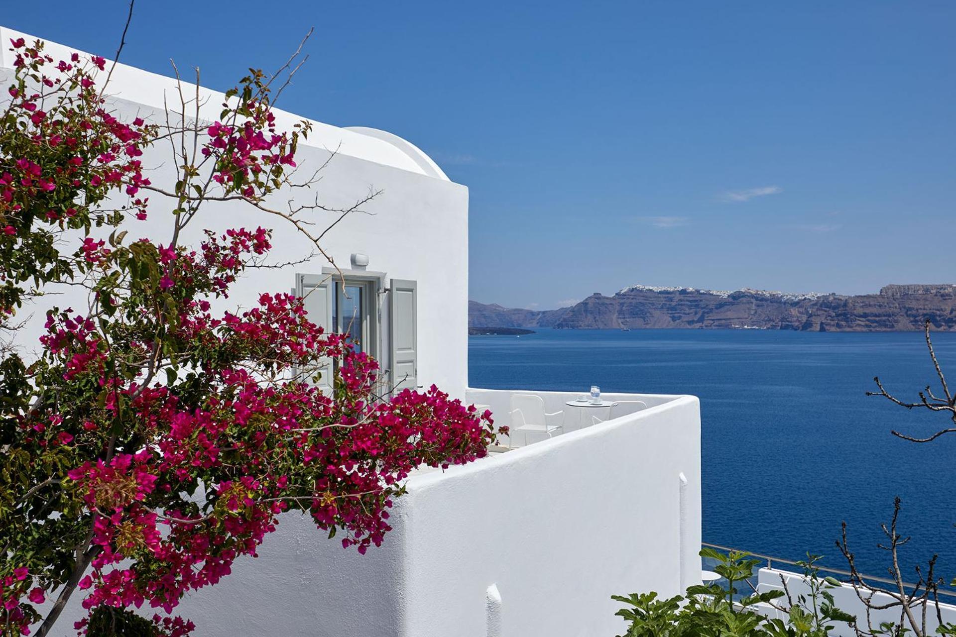 Santorini View Hotel อาโกรตีรี ภายนอก รูปภาพ